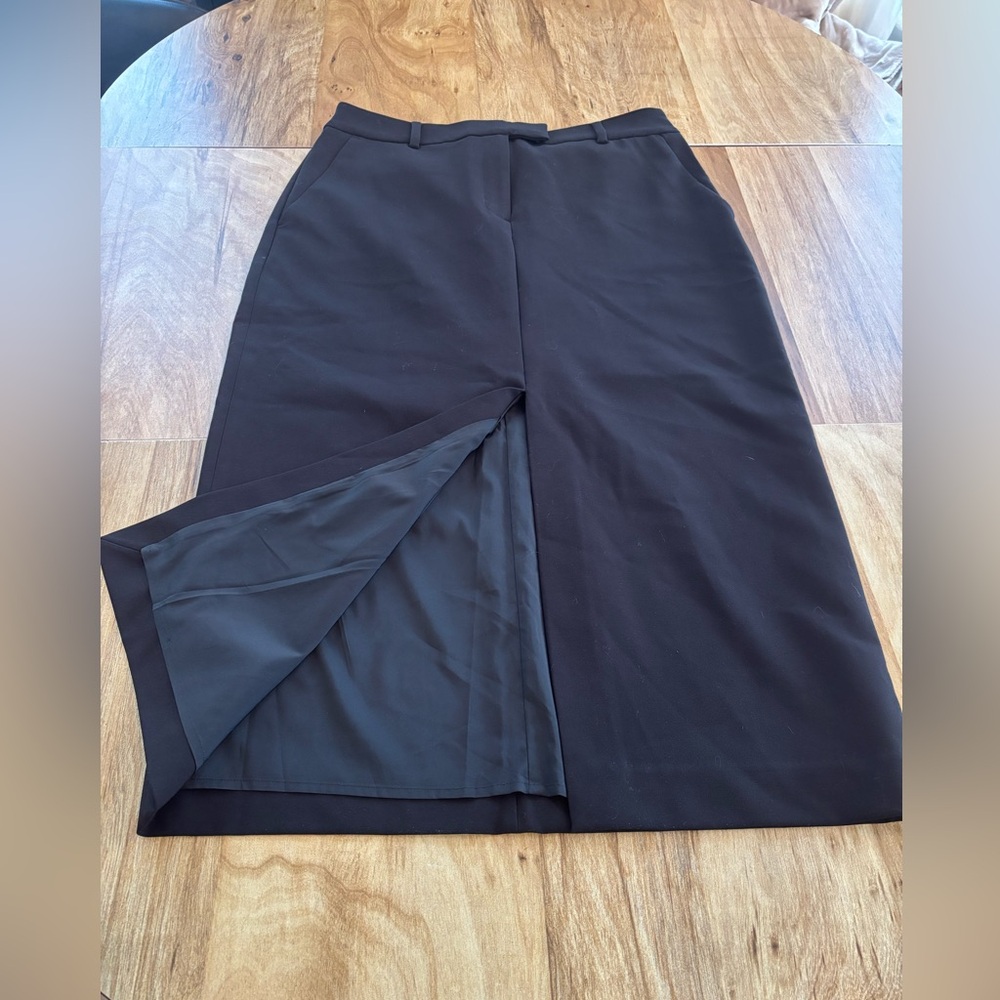 RW&Co Twill Pencil Midi Skirt - Picture 5 of 5